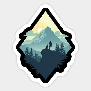 Summit Companions: Adventure Awaits Sticker